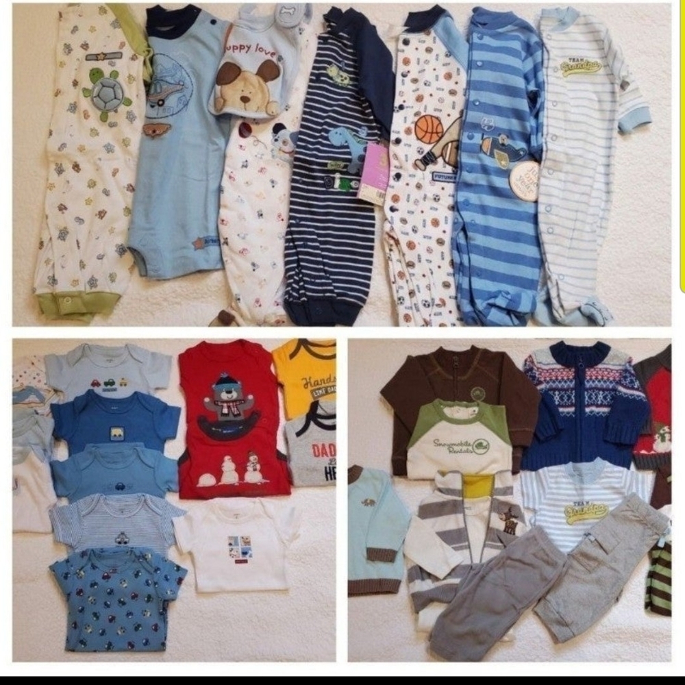 OBO baby boy 3-M Bundle
